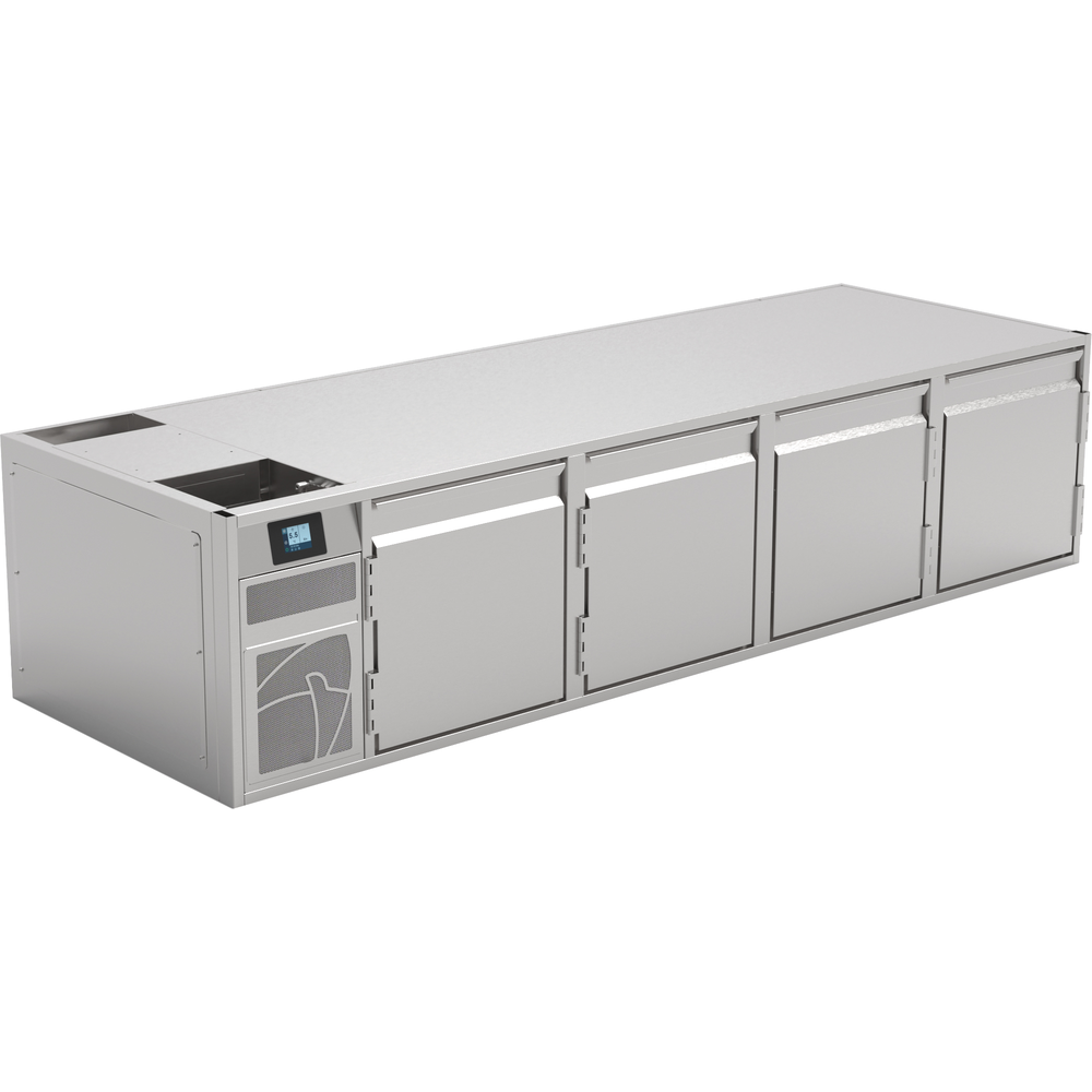 Nordcap Kühltisch (4 Abteile) UBE 4-46-4T MFL