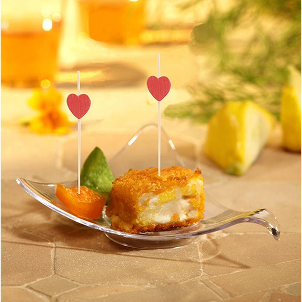 Papstar Fingerfood - Picker 7 cm "Heart"