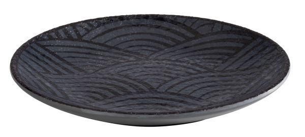 APS Teller -DARK WAVE- Ø 14,5 cm, H: 1,5 cm