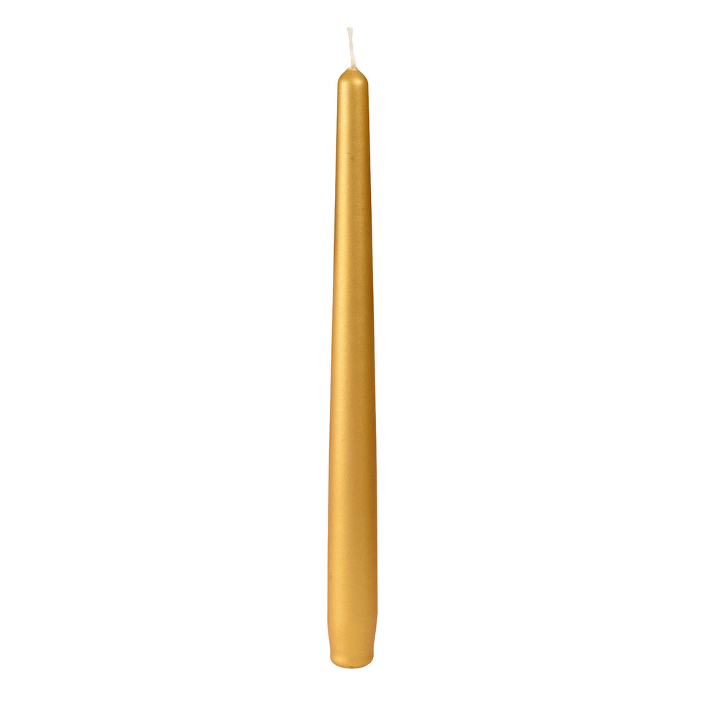 Duni Spitzkerzen, ca. 6,5h 260 x 22 mm gold