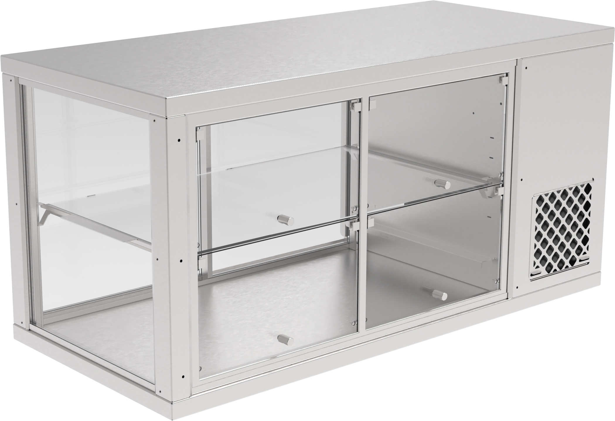 Nordcap Aufsatzkühlvitrine AKV-S 116-KL R-290