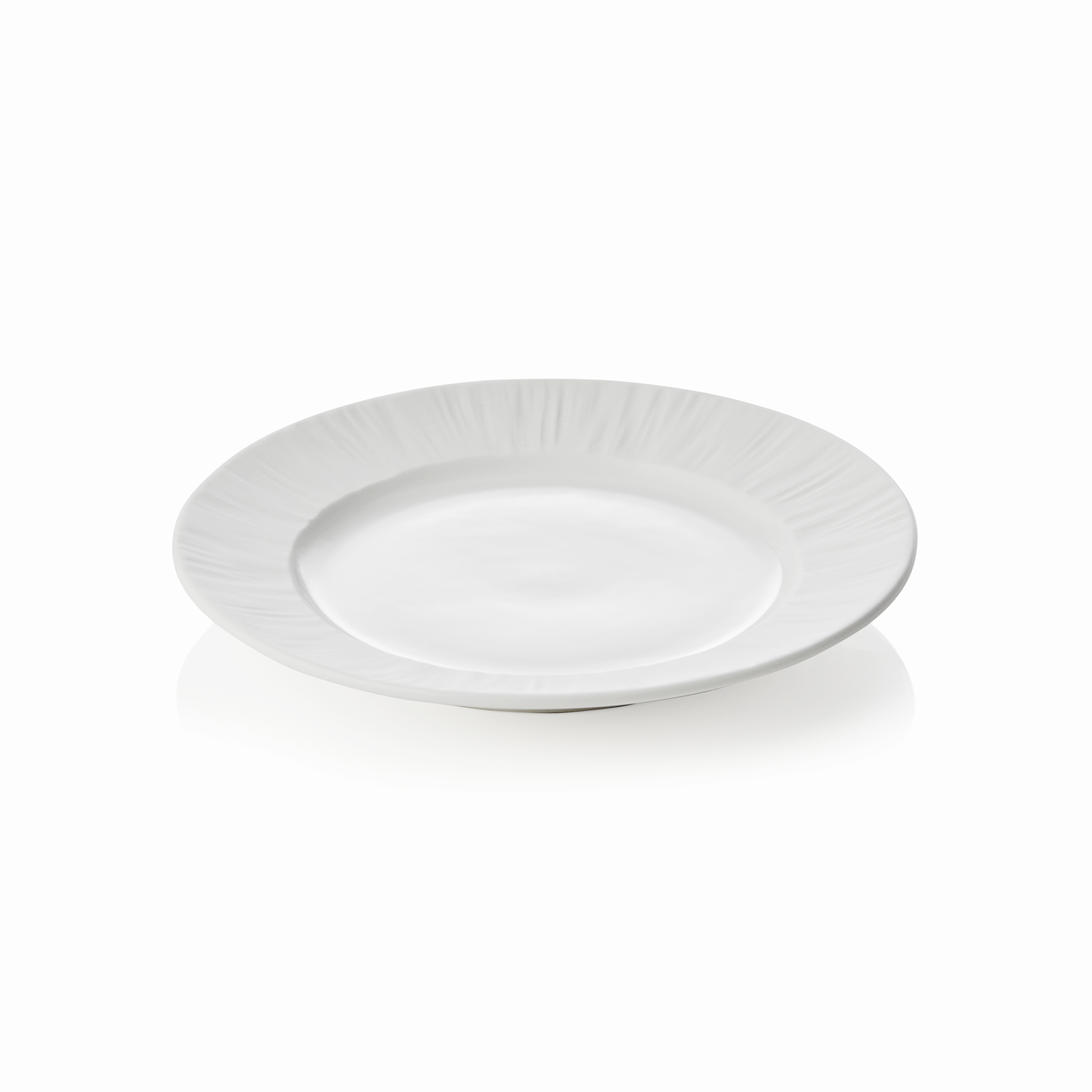 WAS Teller Set MAYA SHIRO, flach, Ø 16,5 cm, weiß, Set á 6 Stück, Porzellan