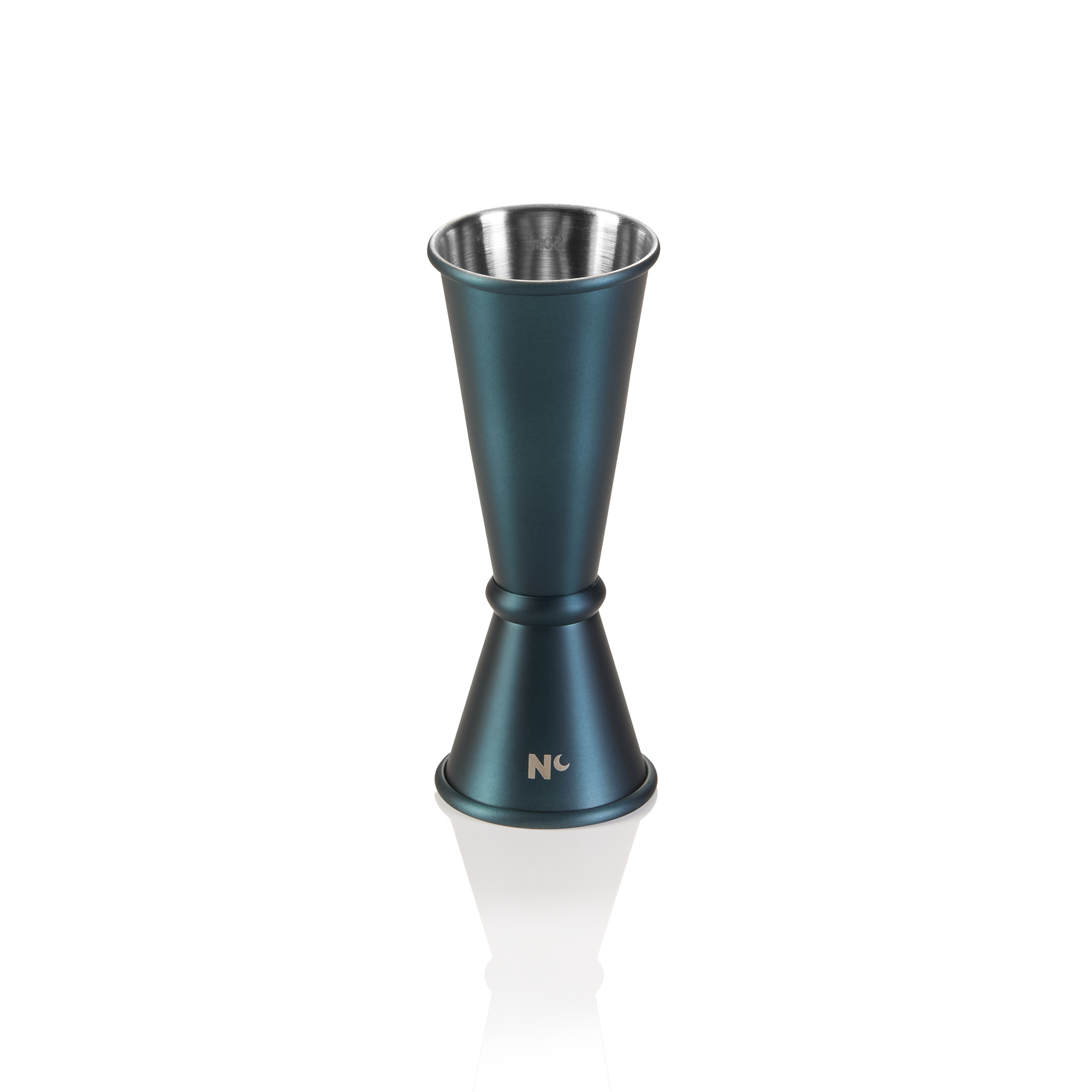 WAS Jigger Japanese Style NOCTURN, 2,5/5 cl, Ø 4,5 cm, Höhe 11 cm, blau matt - H