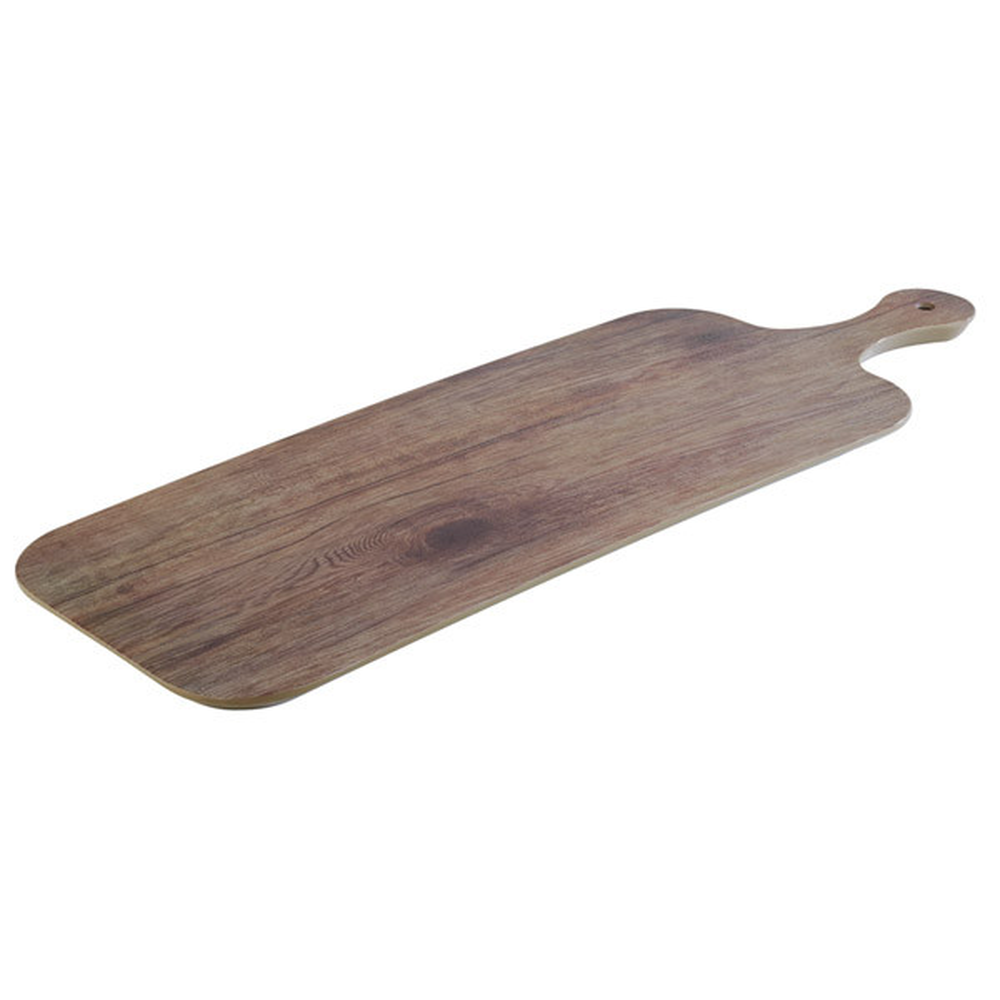 APS Tablett -OAK- 48 x 20 cm, H: 1,5 cm , Melamin, Eichenoptik