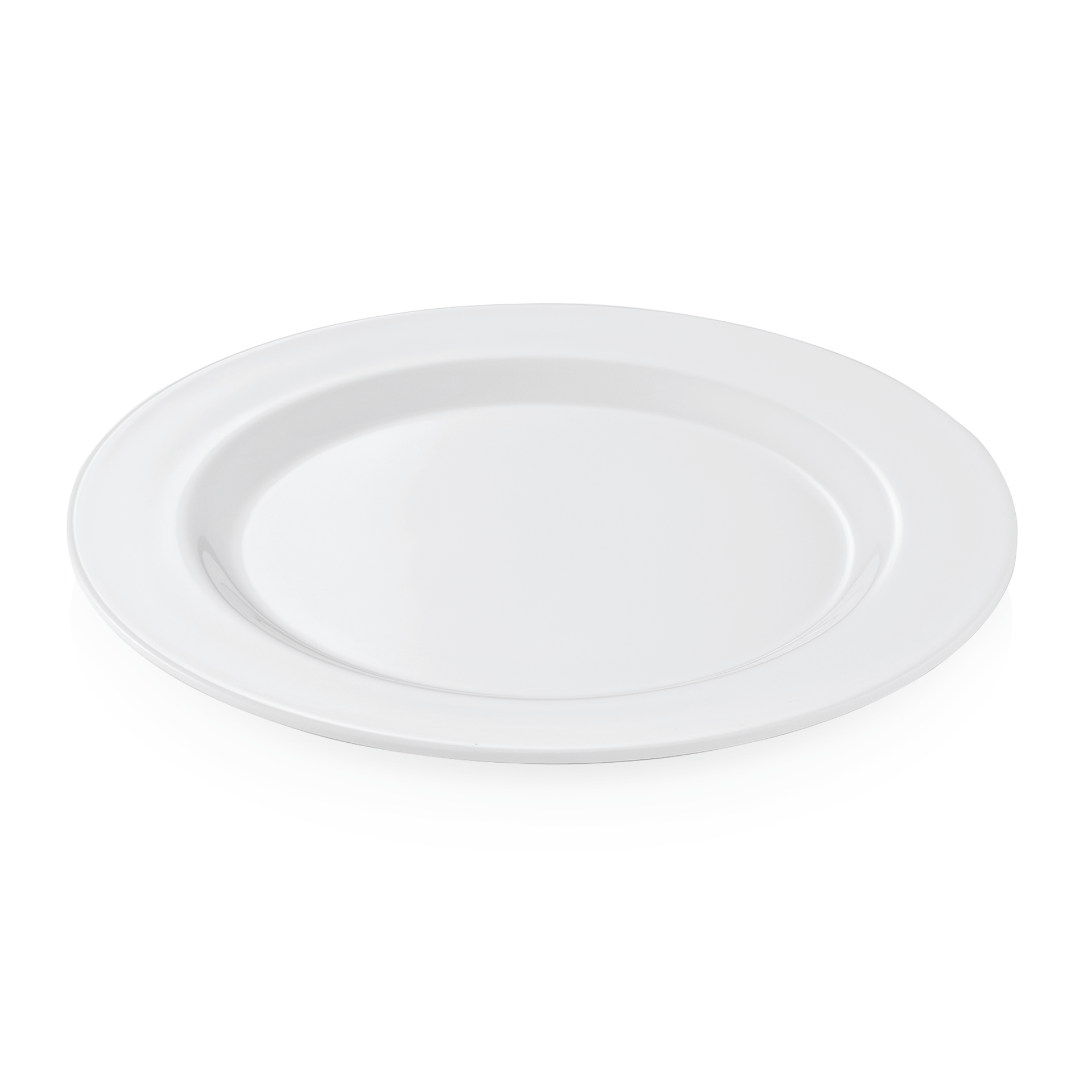 WAS Teller Set, flach, Ø 25 cm, Set á 12 Stück, Melamin