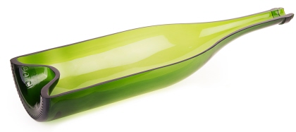 Contacto Offene Weinflasche, grün 45 cm