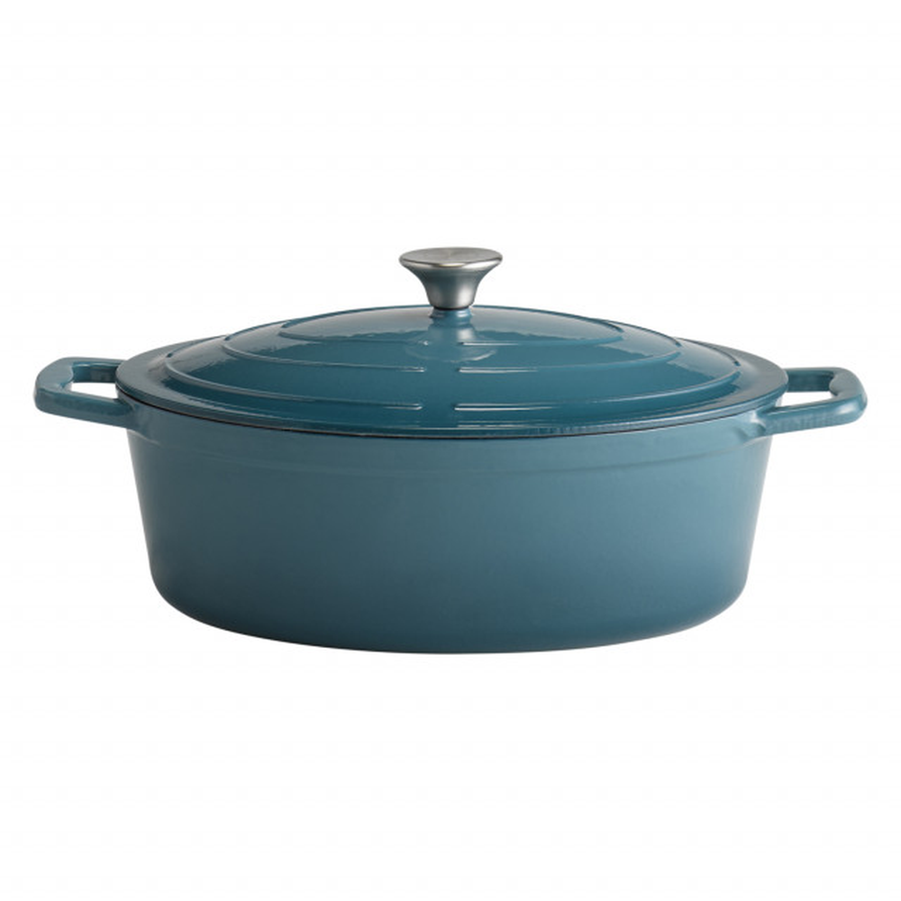 APS Bräter mit Deckel -5 STARS- 33 x 25 cm, H: 11 cm (oval)