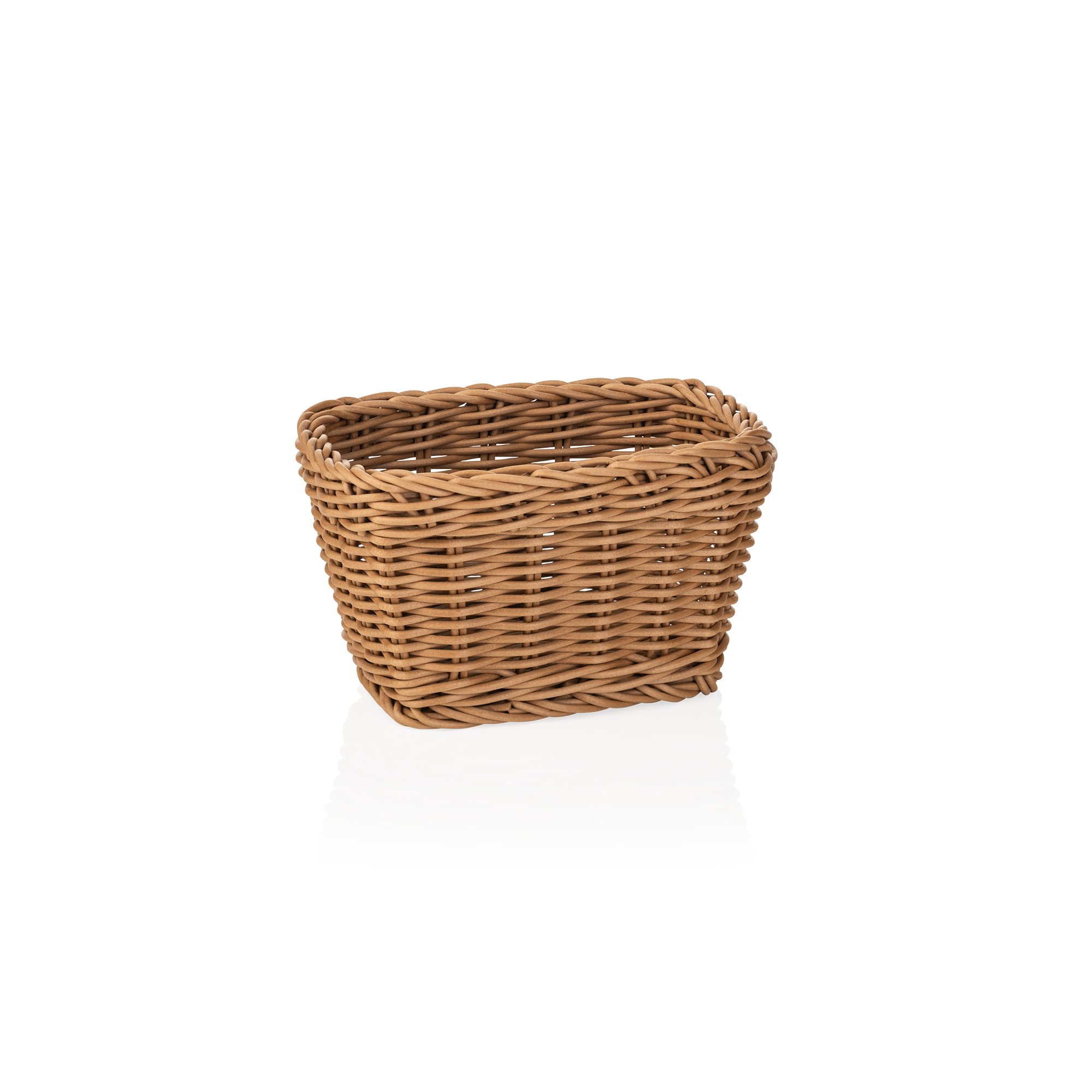 WAS Korb WEAVER PRO Tischkörbe, 17 x 11 x 9 cm, beige, Polypropylen