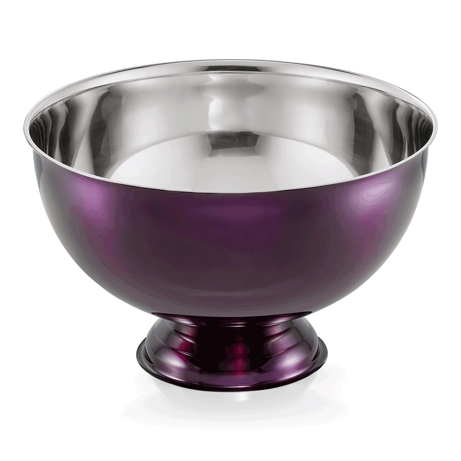WAS Champagnerkühler, Ø 38 cm, violett, Chromnickelstahl