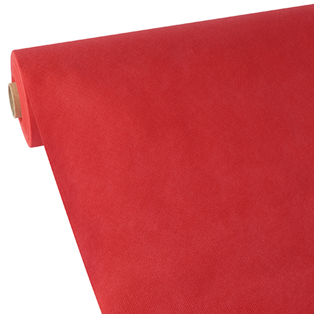Papstar Tischdecke, stoffähnlich, Vlies "soft selection" 40 m x 1,18 m rot