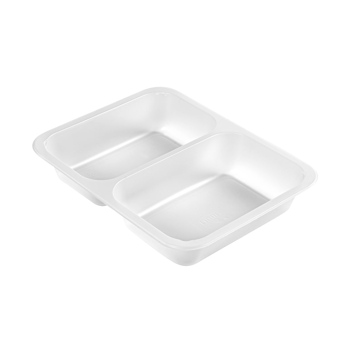 Duni PP-Schale Caterline 2-geteilt 227 x 178 x 40 mm