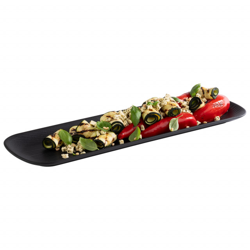 APS GN 2/4 Tablett -NERO- 53 x 16,2 cm, H: 2,5 cm
