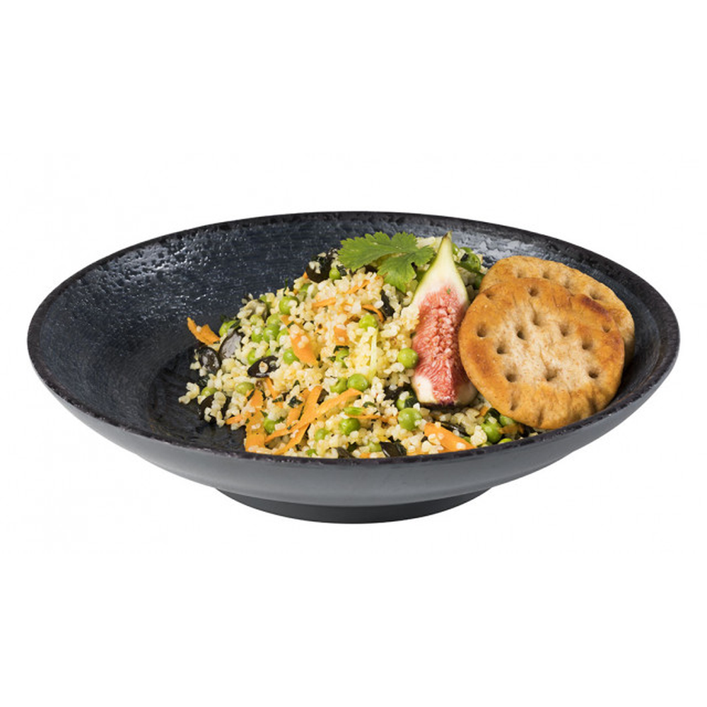 APS Schale -DARK WAVE- Ø 22,5 cm, H: 5 cm, 0,75 Liter