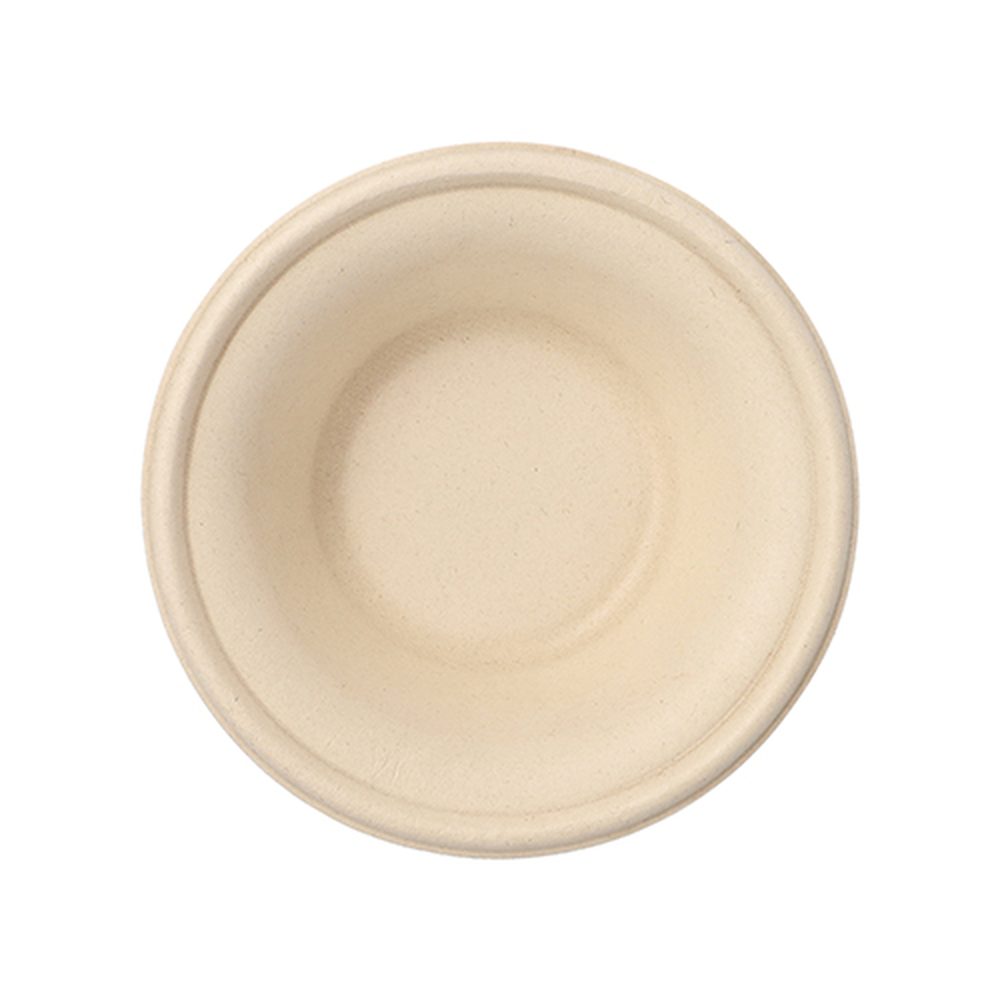 Papstar Schalen, Zuckerrohr "pure" 380 ml Ø 15,5 cm · 4,6 cm natur
