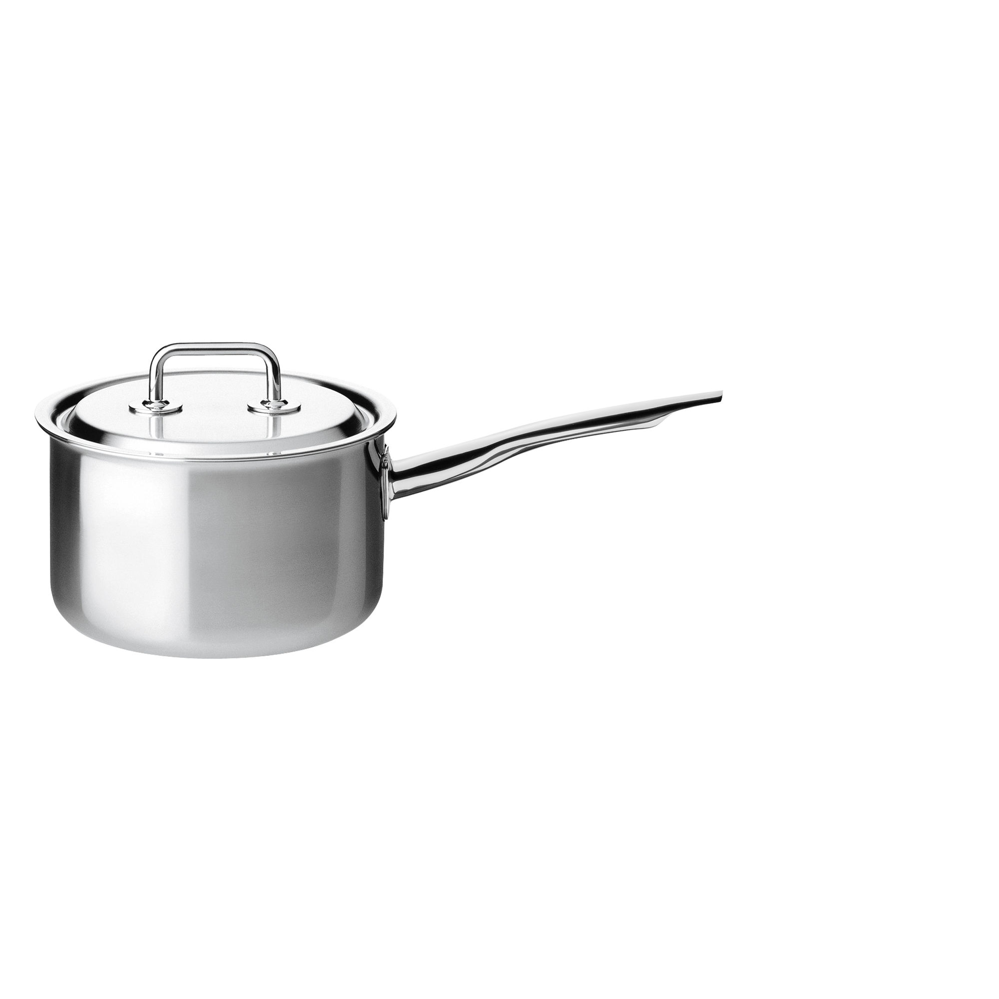 SPRING Stielkasserolle hoch mit Deckel 18 cm Serie BRIGADE PREMIUM