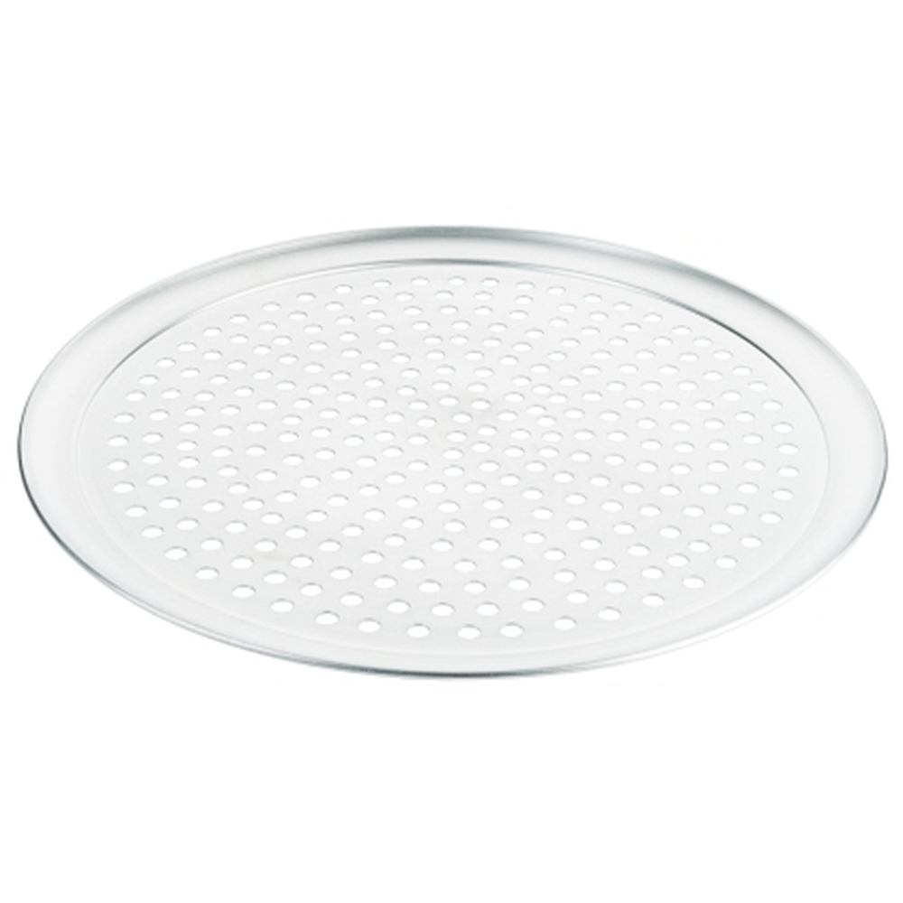 Contacto Pizzablech 41 cm, rund gelocht