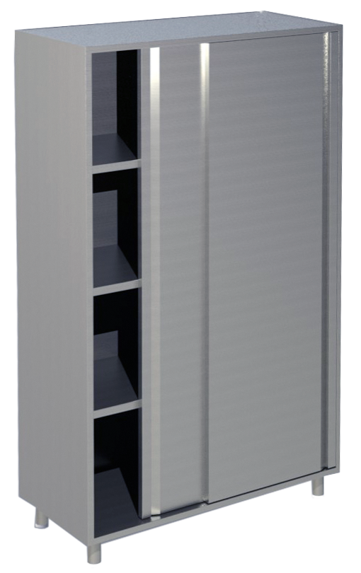 KBS Geschirrschrank mit 2 Schiebetüren B 120cm Höhe 180cm