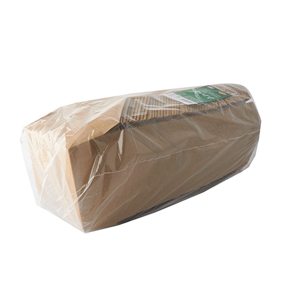 Papstar Lunchboxen, Pappe "pure" 1000 ml 5 cm x 12 cm x 15 cm braun