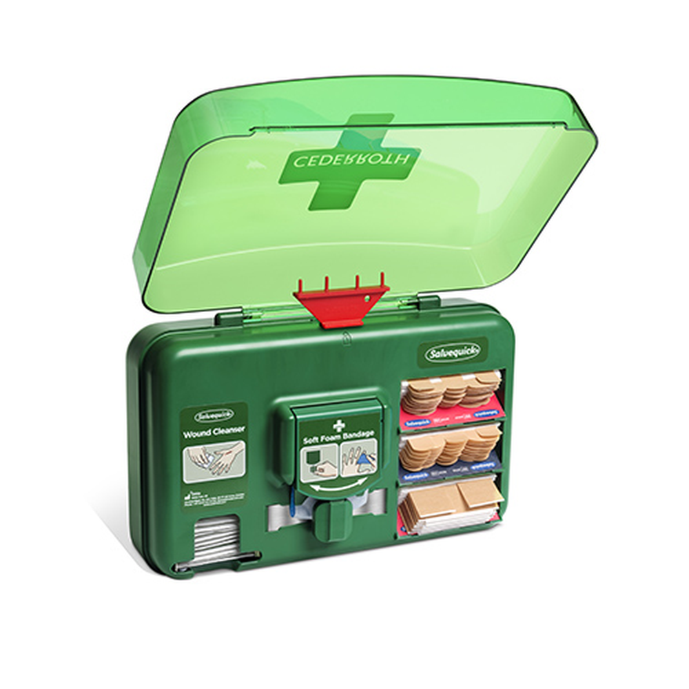 PAPSTAR Wound Care Dispenser, Pflasterspender 20,3 cm x 30,6 cm x 15