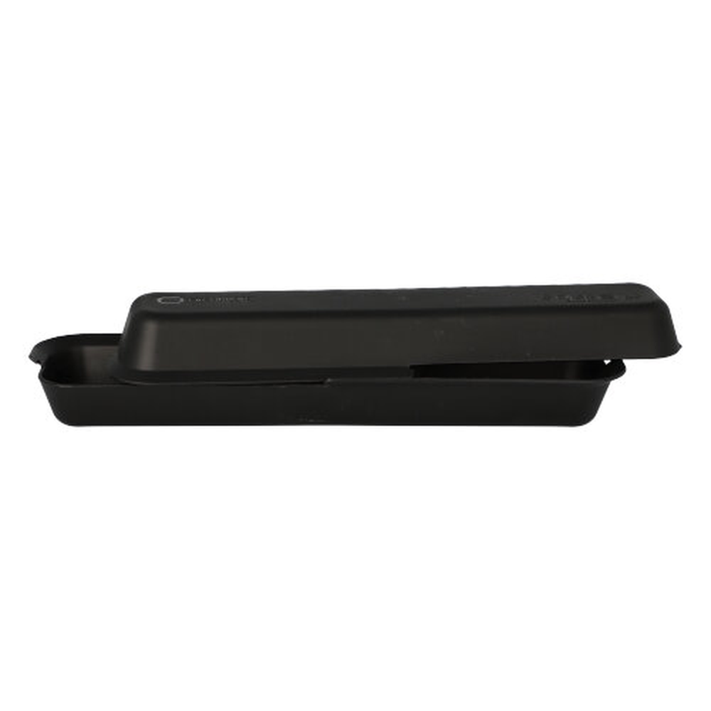 PAPSTAR Circulware Mehrweg-Foodboxen 2 cm x 23,4 cm x 5,85 cm schwarz , 2-t