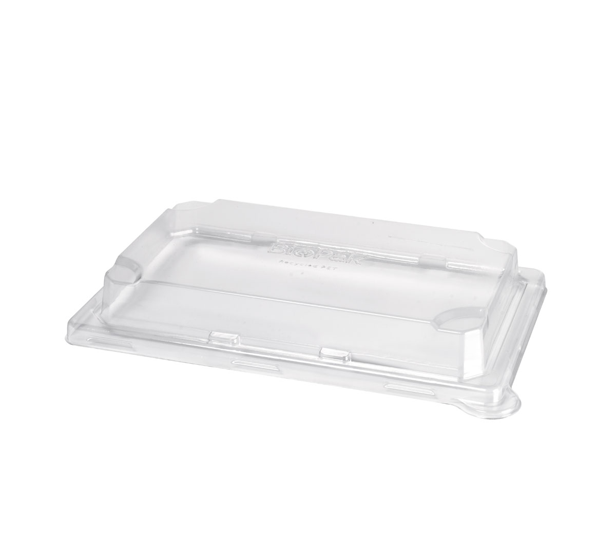 Duni rPET Deckel Sushi medium für 196728 226 x 146 x 32 mm