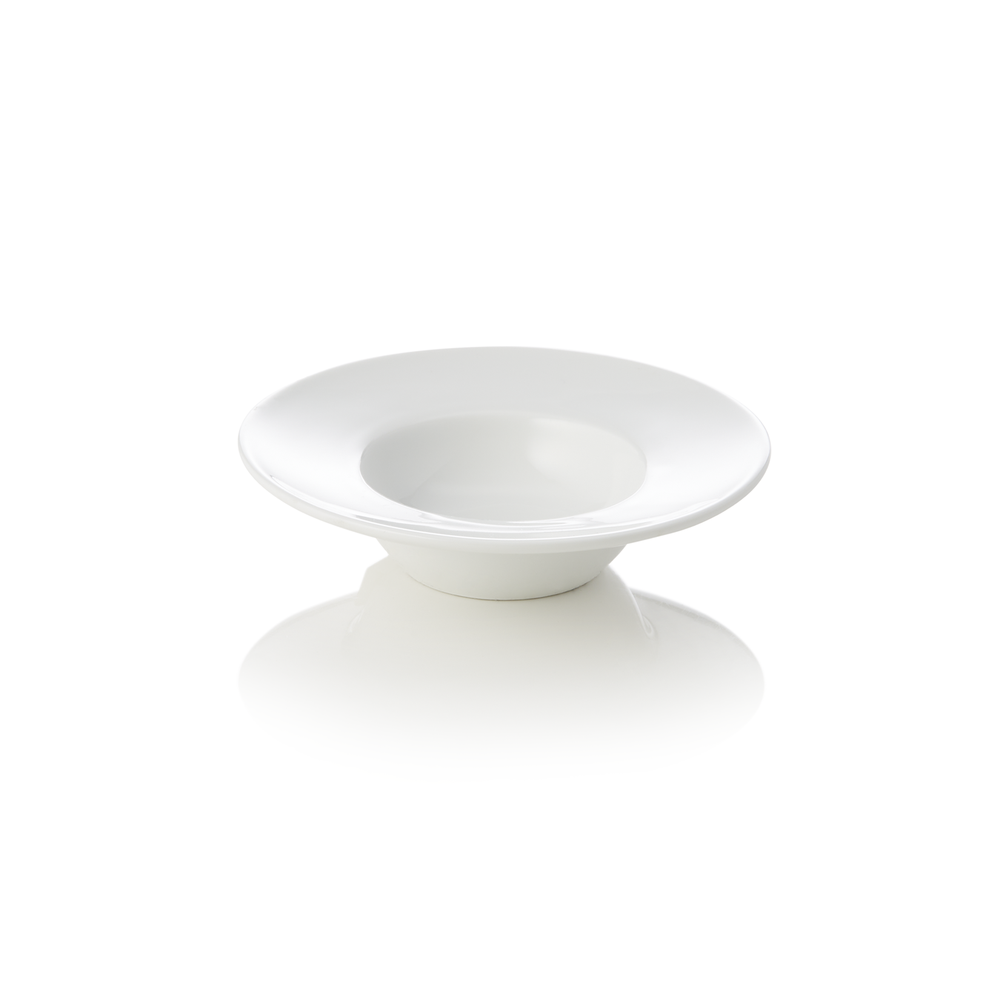 WAS Mini Pasta Teller Set, Ø 10 cm, 20 ml, Set á 12 Stück, Porzellan
