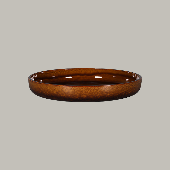 RAK Teller tief rund - honey  Serie: Ease Ø 29.7 cm / Ht. 4.7 cm / Cont. 230 cl