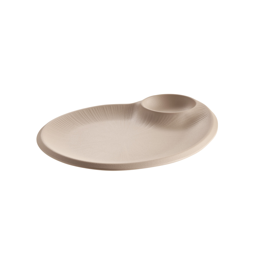 APS Teller -NERO- 30 x 25 cm, H: 2,5 cm