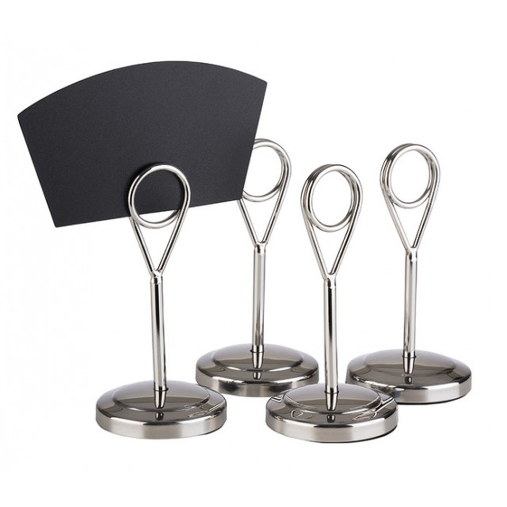 APS Kartenhalter, 4er Set Ø 5 cm, H: 10,5 cm