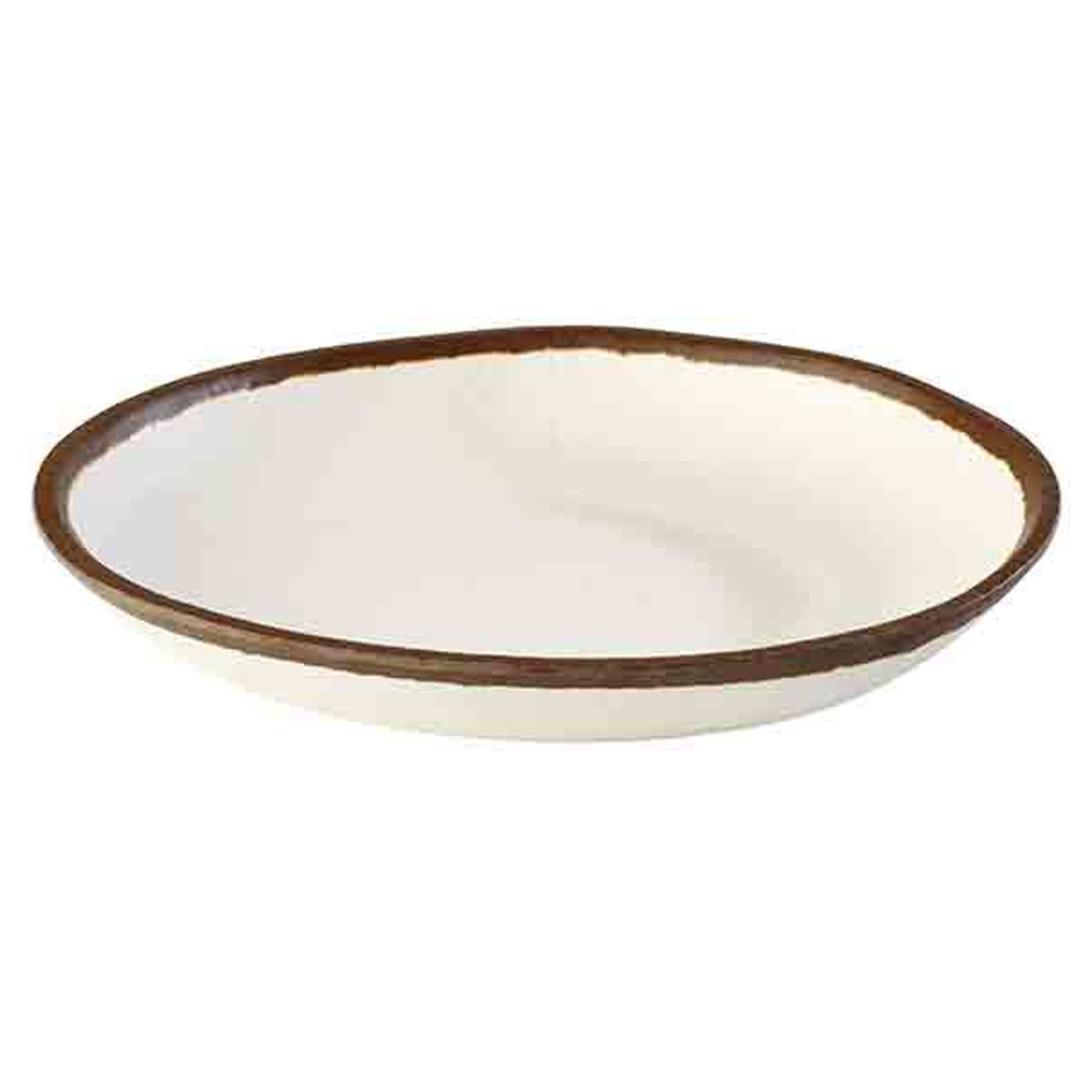 APS Schale -CROCKER- Ø 20,5 cm, H: 3 cm, 0,5 Liter , Melamin, creme
