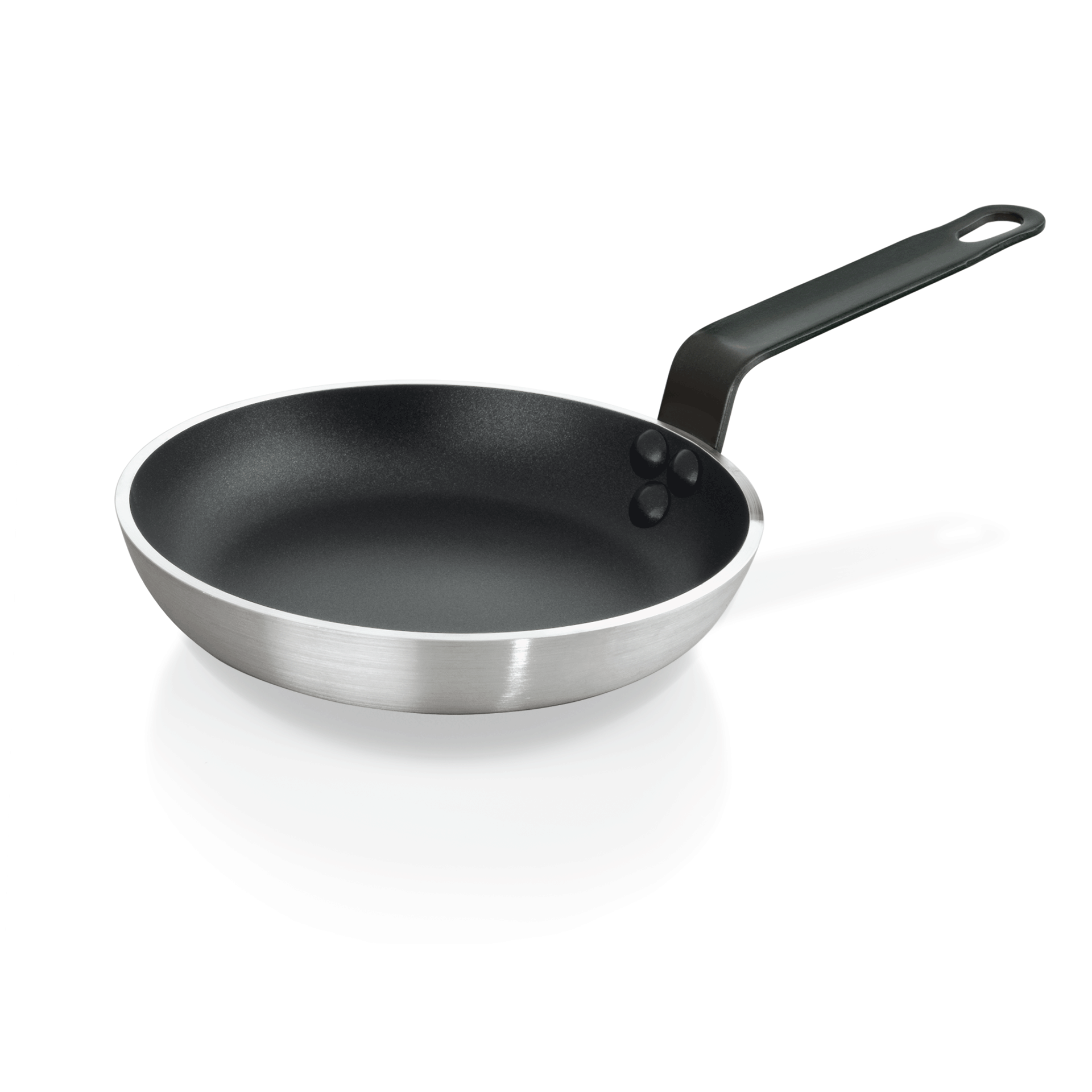 WAS Lyoneser Pfanne mit PTFE Antihaftbeschichtung, Ø 28 cm, Aluminium Ø 28 cm, A