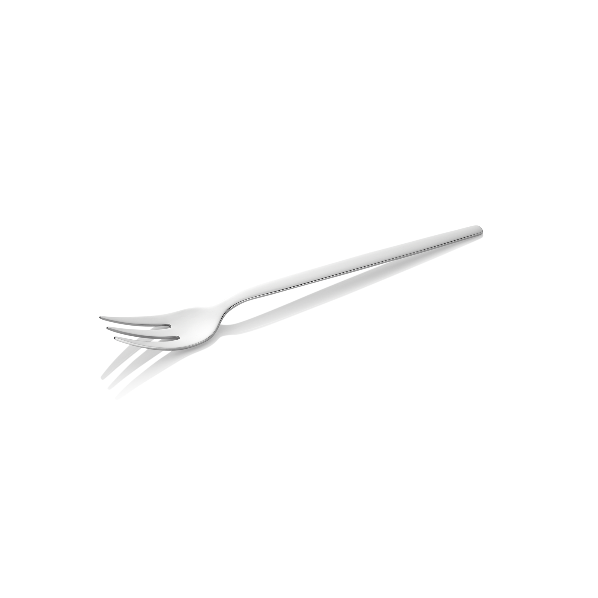 WAS Dessertgabel ALEX SILVER, Edelstahl poliert, 16 cm, Set á 12 Stück, Chromnic
