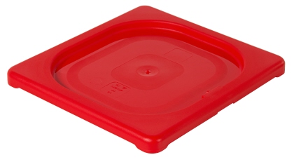 Contacto GN-Deckel 1/6, rot aus Polypropylen