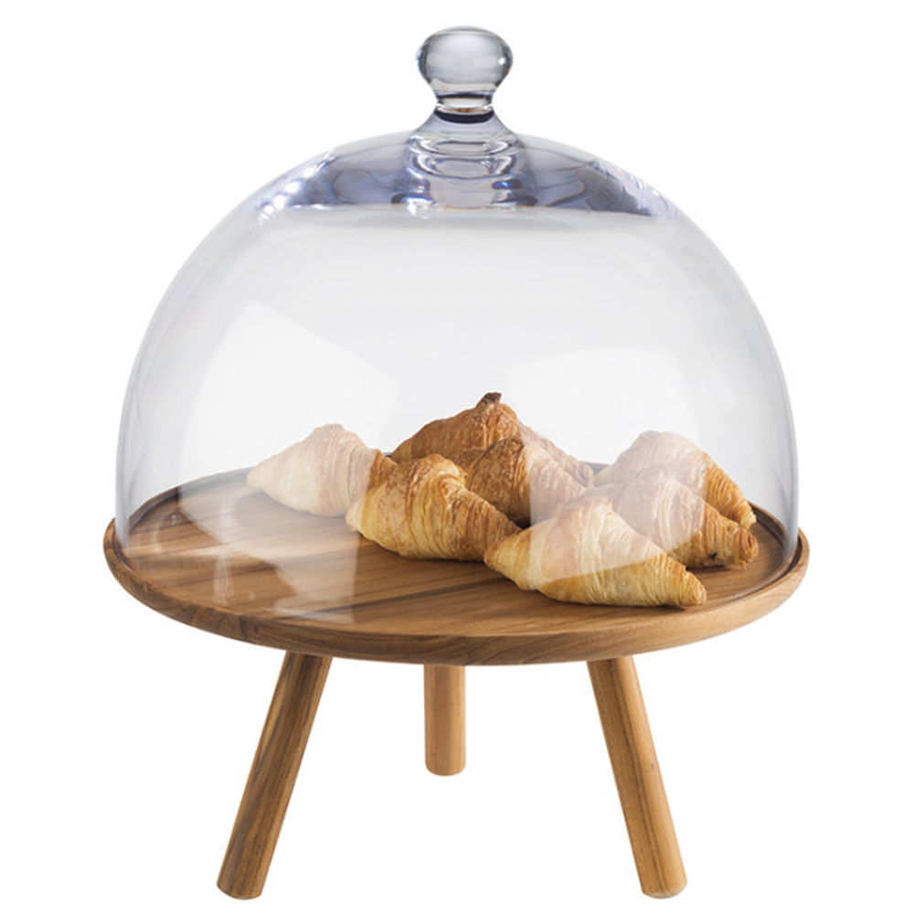 APS Buffetständer -ACACIA- Ø 30,5 cm, H: 15 cm