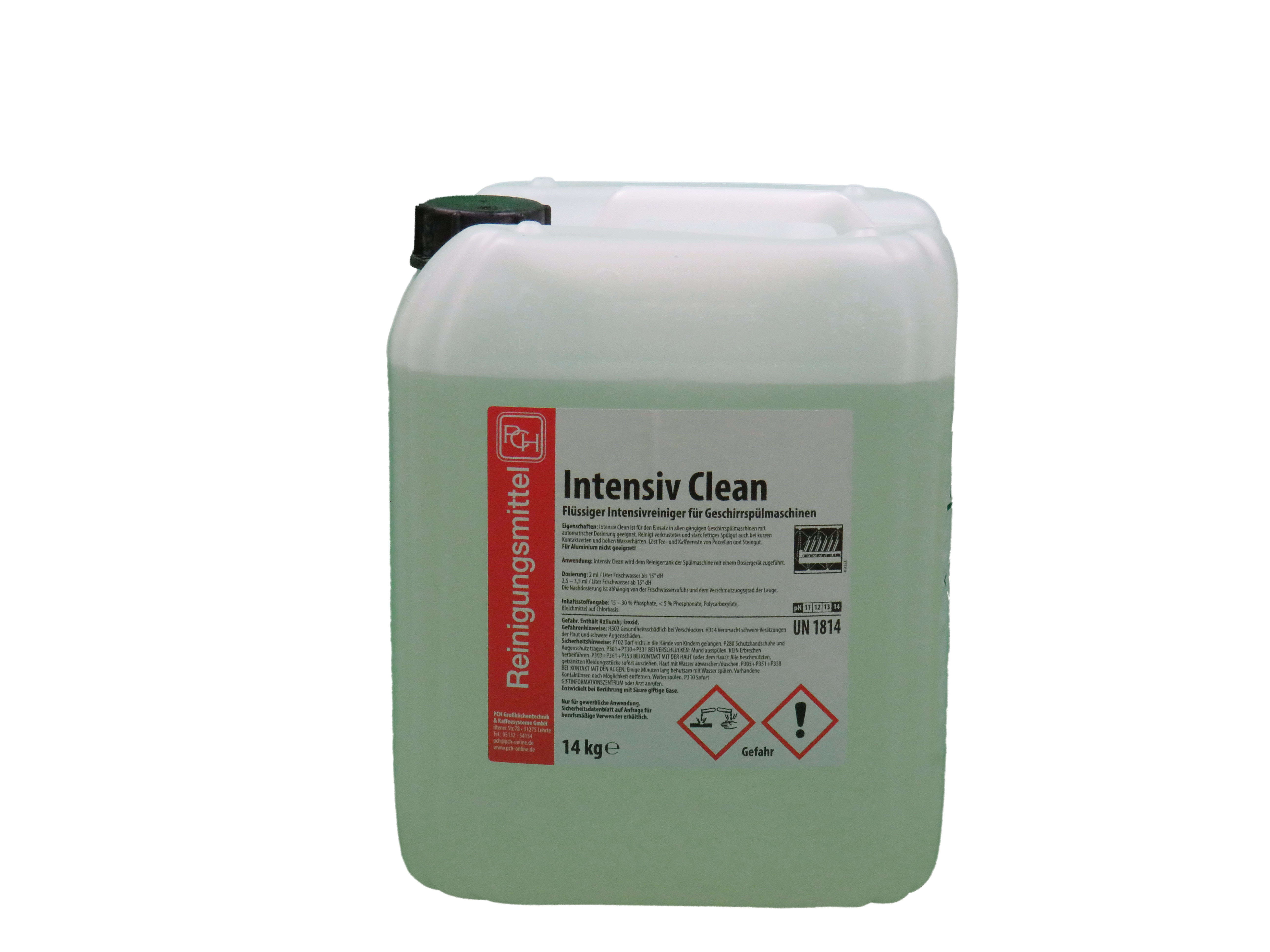 PCH Intensiv Clean Maschinenspülmittel 14 kg