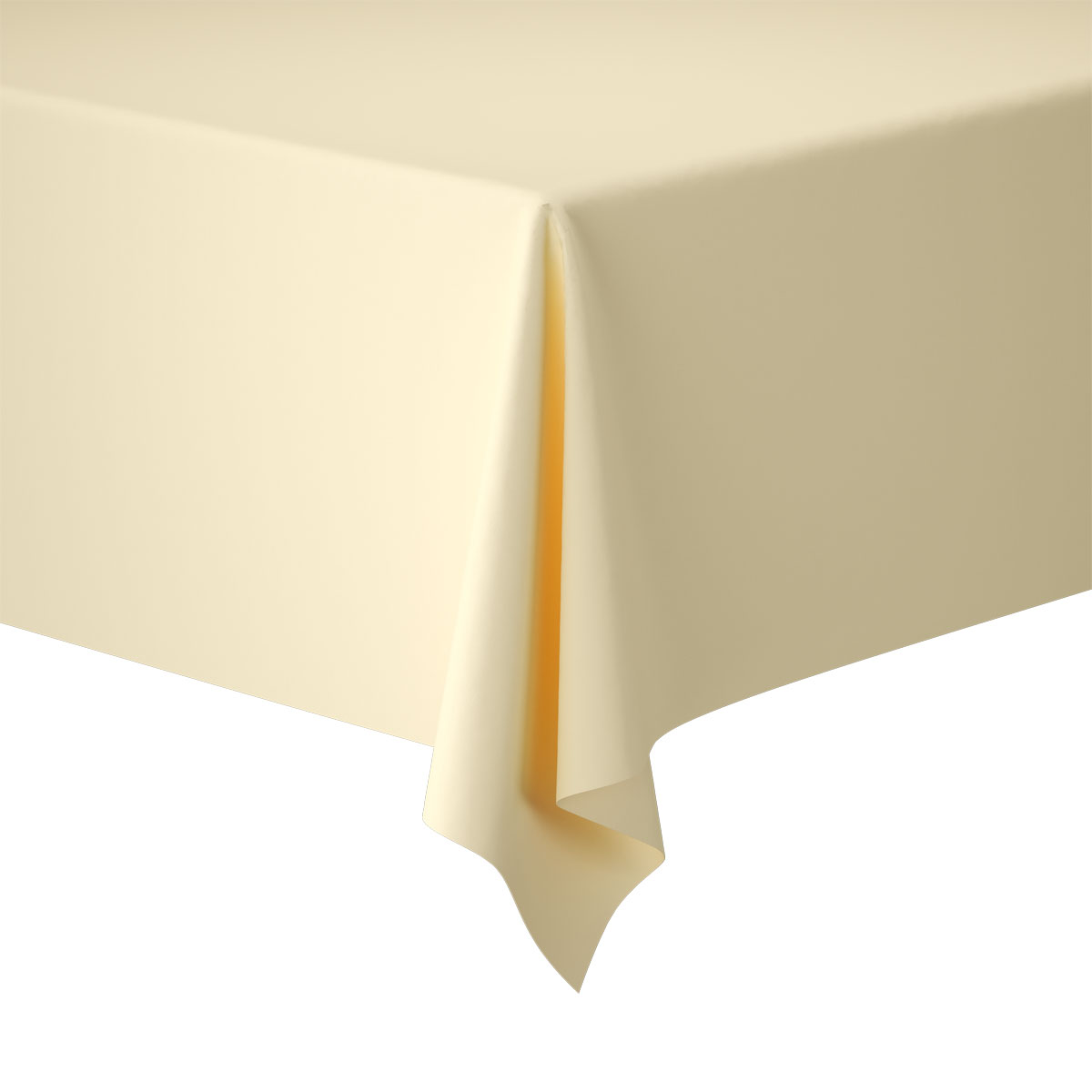 Duni Evolin-Tischdecken 127 x 220 cm cream