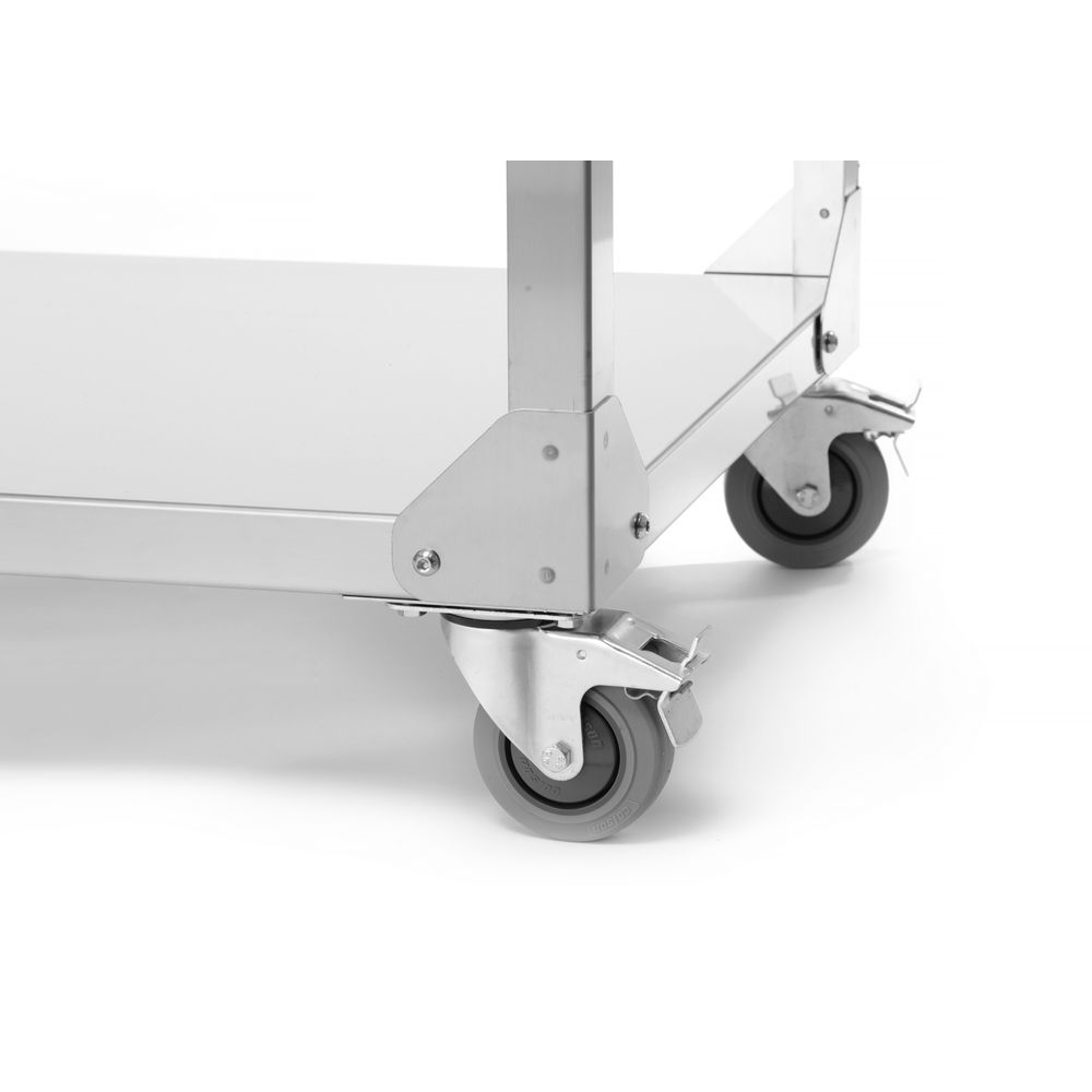 Hendi Grillsystem Green Fire 4 Brenner, HENDI, Profi Line, mit Rollengestell, Gr