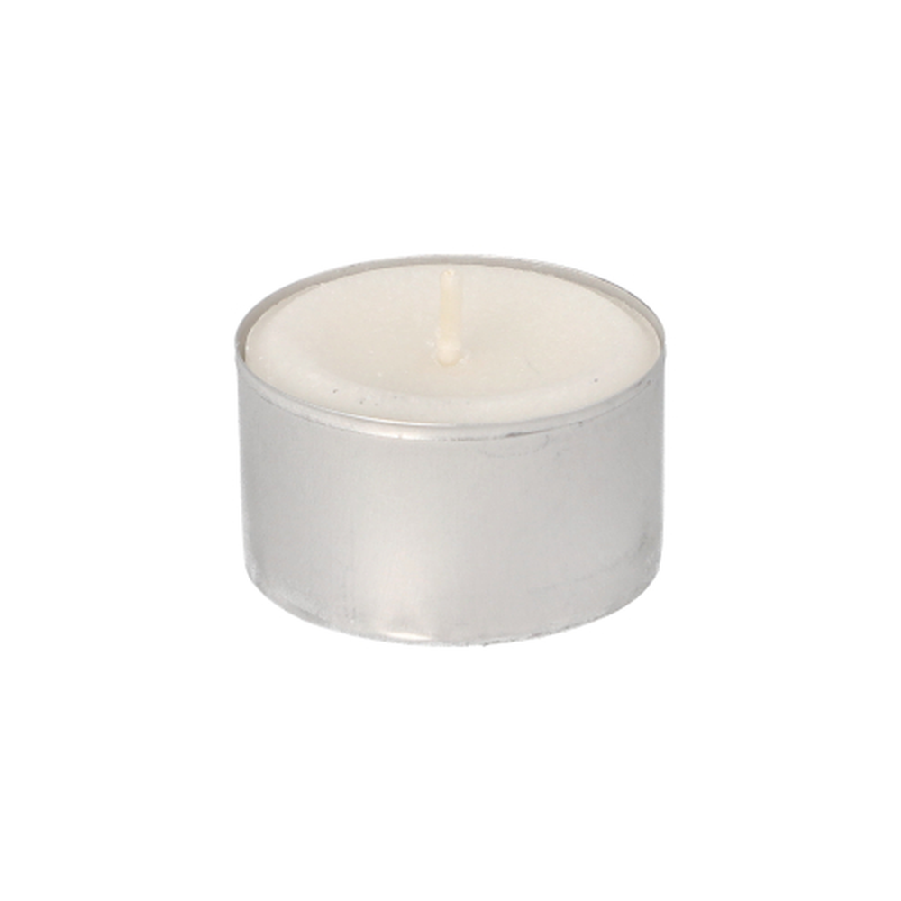 Papstar Teelichte Ø 38 mm · 22 mm weiss · mit langer Brenndauer 8 h