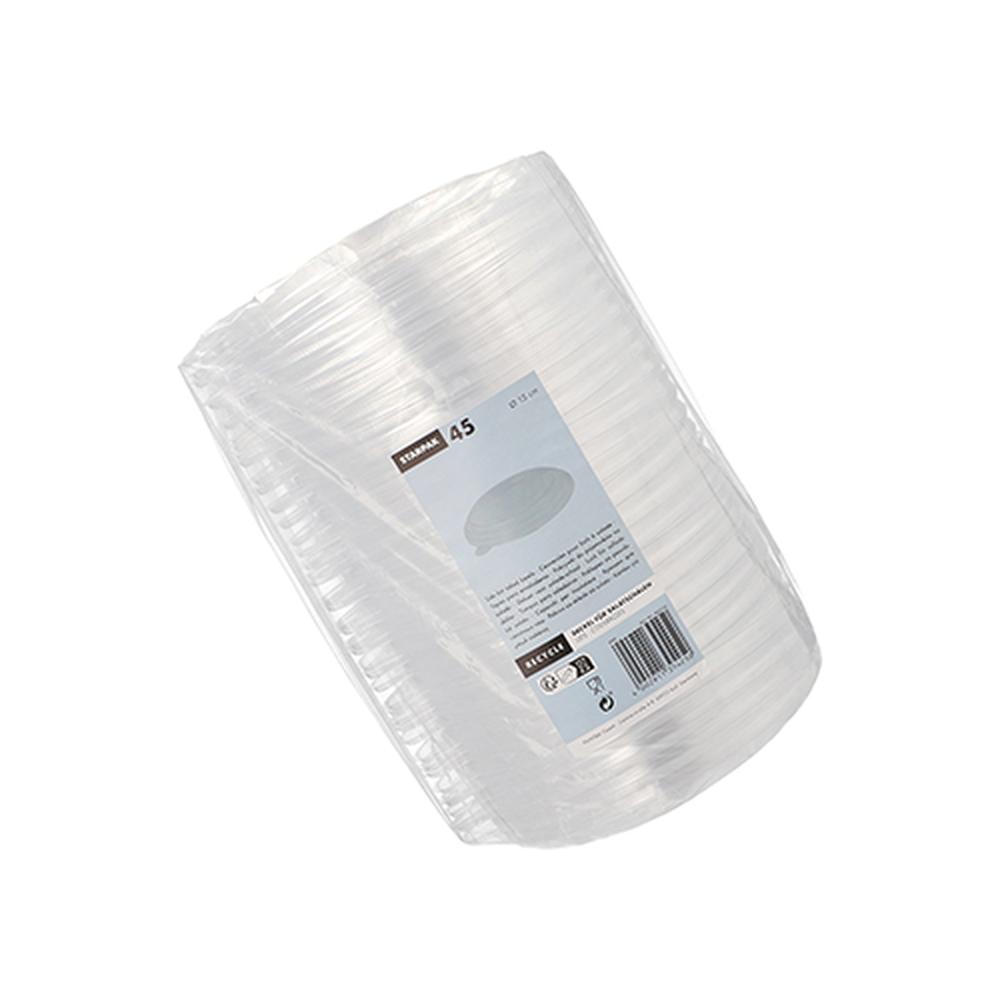 Papstar Deckel für Salatschalen, PS "To Go" rund Ø 15 cm · 2 cm klar