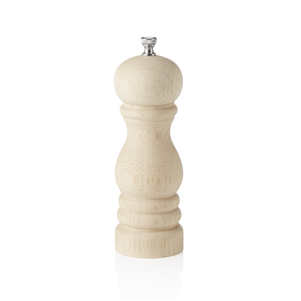 WAS Salzmühle mit Keramikmahlwerk CLASSIC MILL, Höhe 15 cm, natur nicht lackiert