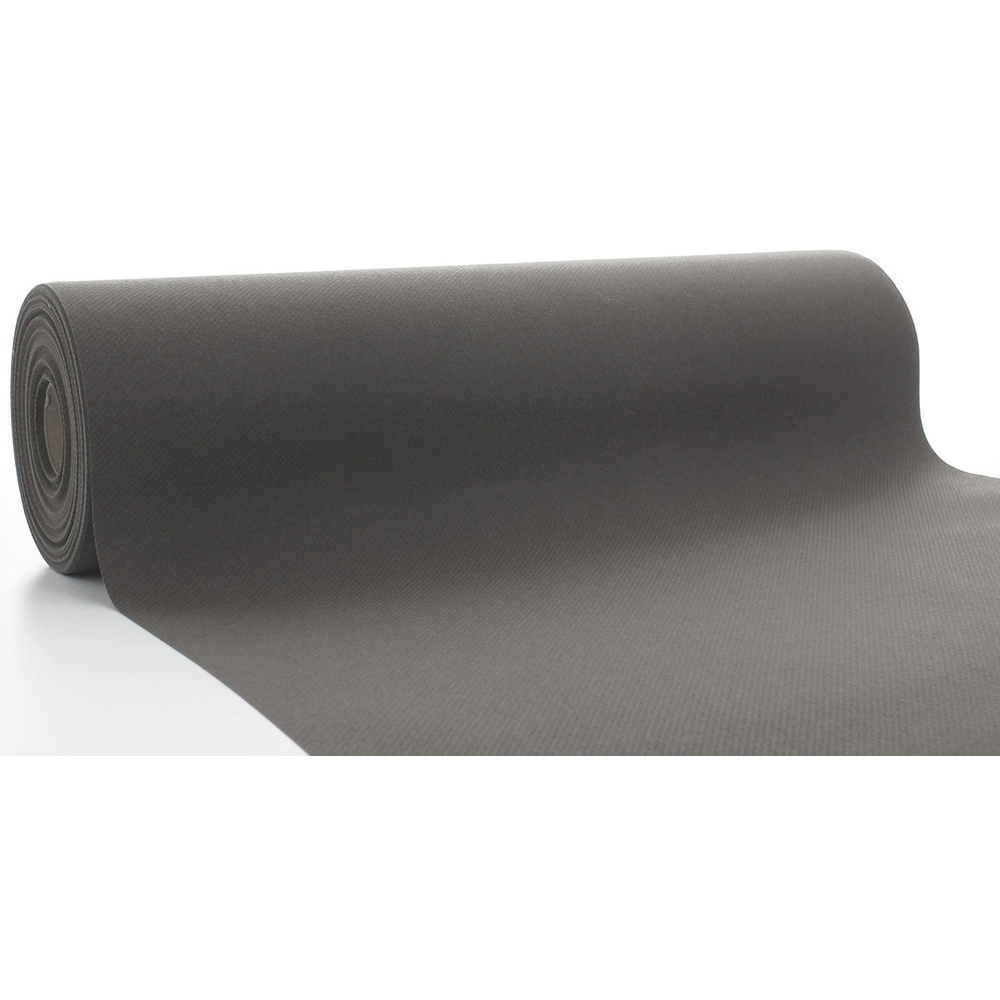Mank Tischläufer Basic beige grey 40 cm x 24 m