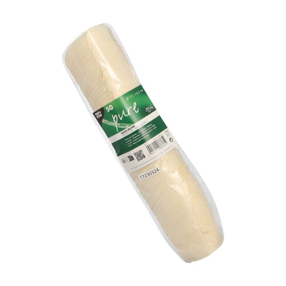 Papstar Snackbecher, Holz "pure" Ø 5,5 cm · 6,5 cm