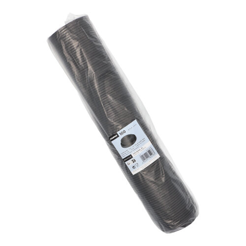 Papstar Dom-Deckel, PS "To Go" rund Ø 9 cm · 2,4 cm schwarz