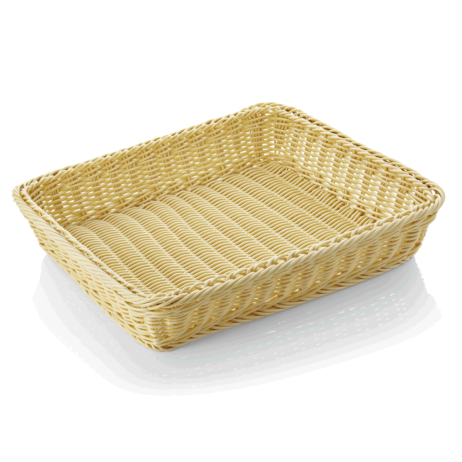 WAS Systemkorb GN 2/3-065 mm, hellbraun, Polypropylen Basket GN 31