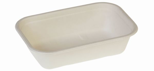 Pacovis Schale 1000ml rechteckig, naturesse 229x153x57mm