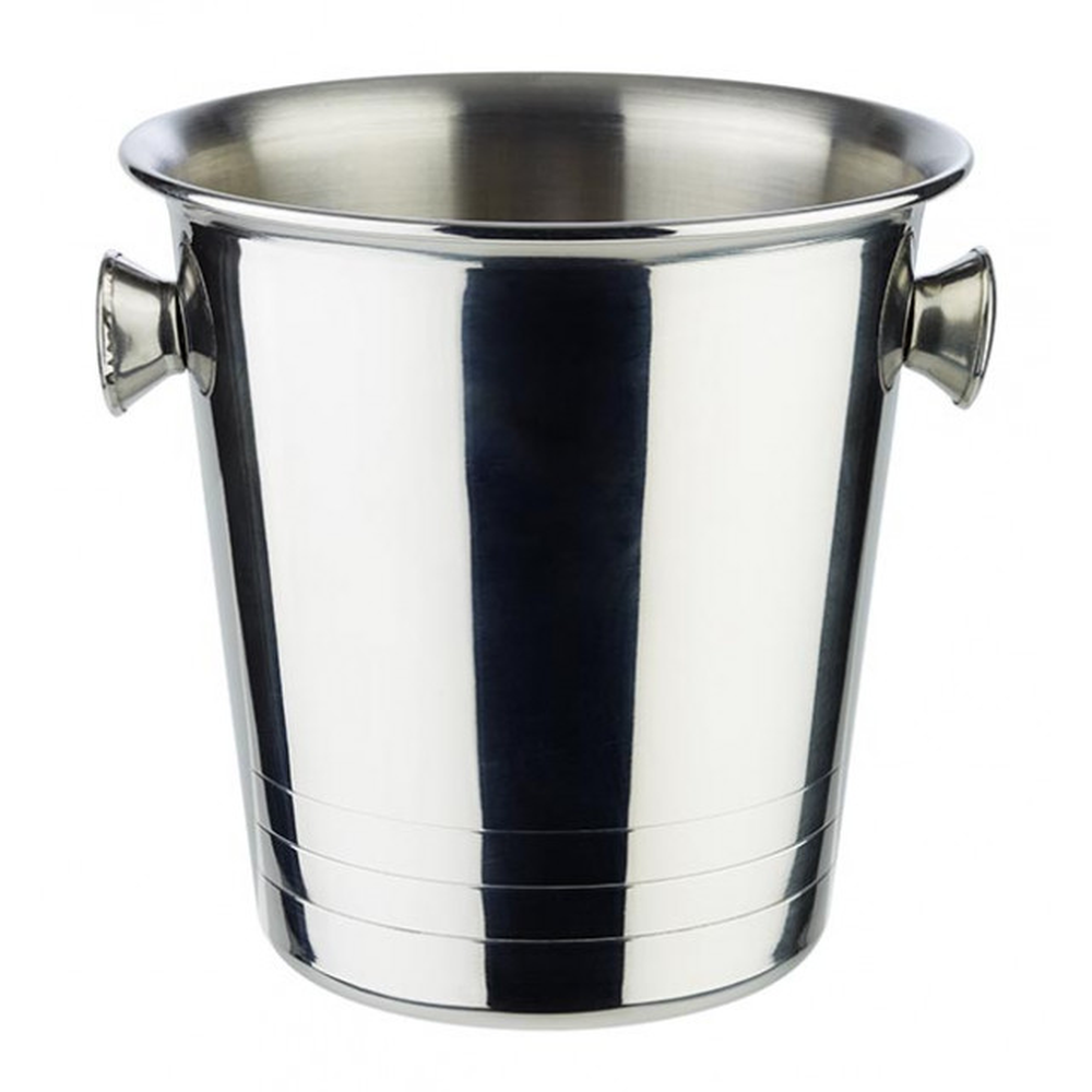 APS Mini-Eiseimer Ø 13 cm, H: 13 cm , Edelstahl