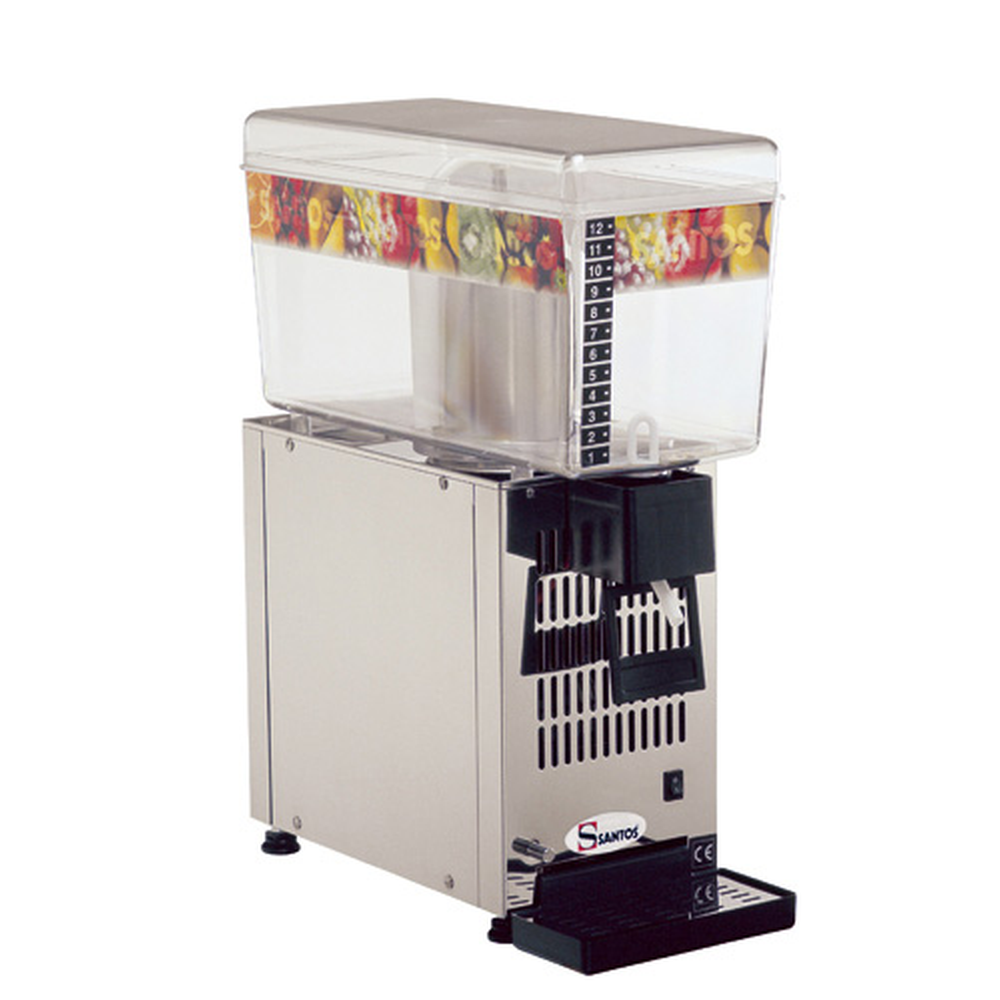 Santos Dispenser für gekühlte Getränke - 1 Behälter x 12 l