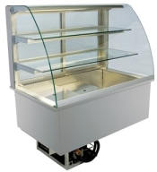Nordcap Einbaukühlvitrine EPV 80-7 R-290 Front geschlossen