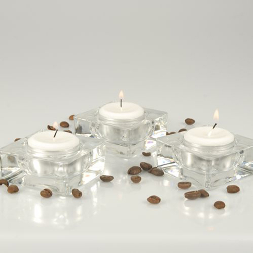 Papstar Teelichte Ø 38 mm · 22 mm weiss · mit langer Brenndauer 8 h