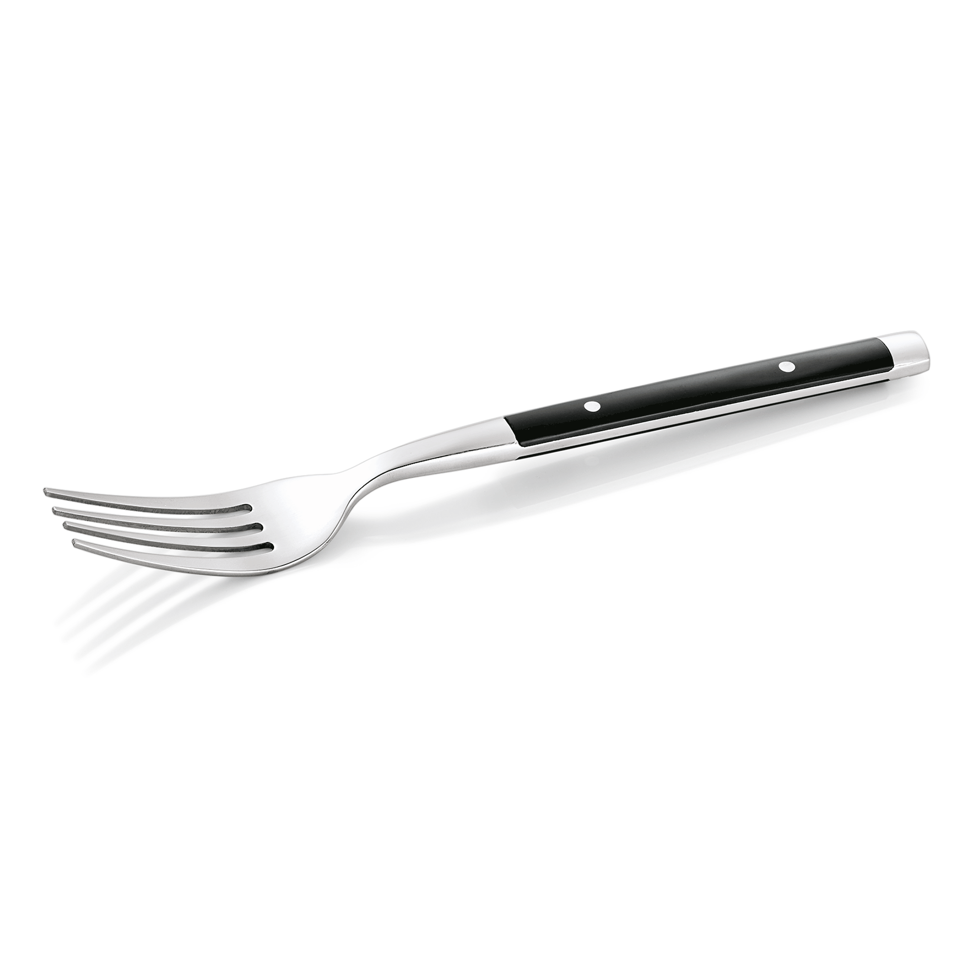 WAS Menügabel BISTRO TREND, 20 cm, mit Kunststoffgriff, Set á 12 Stück, Chromsta